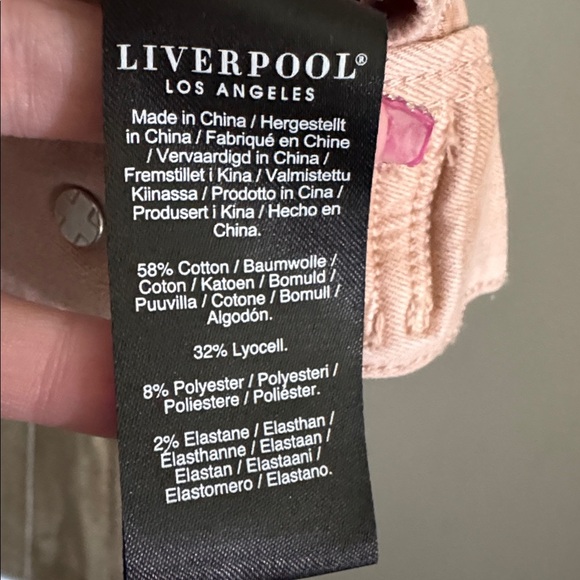Liverpool Temma Denim Jacket Blush - Picture 9 of 11